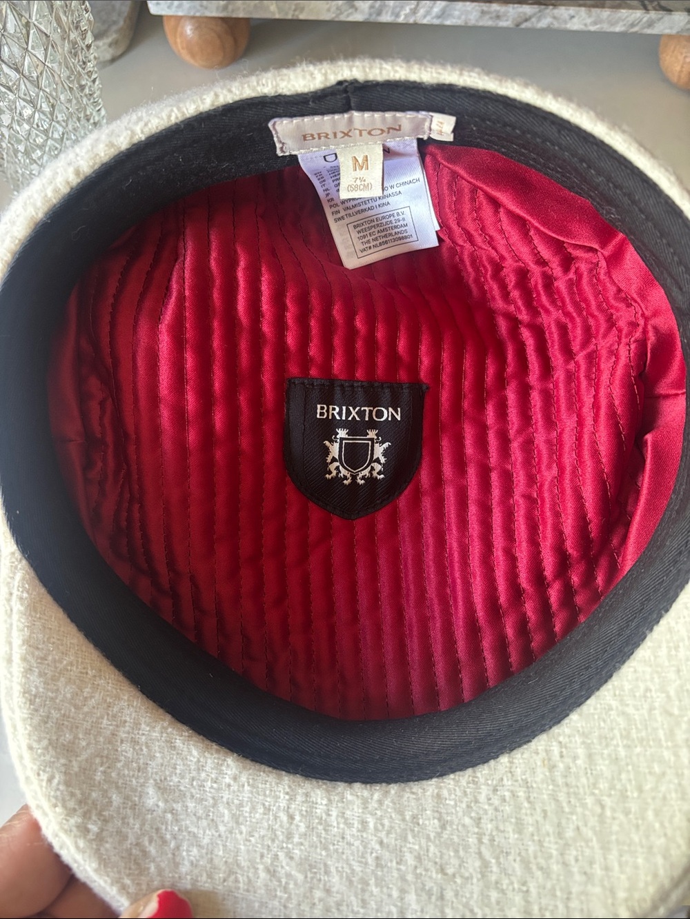 ❤️… Brixton Cream Fiddler Cap - Picture 2 of 3